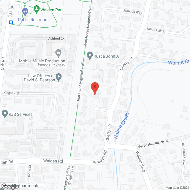 Map of the neighborhood around Abraham Rest Home