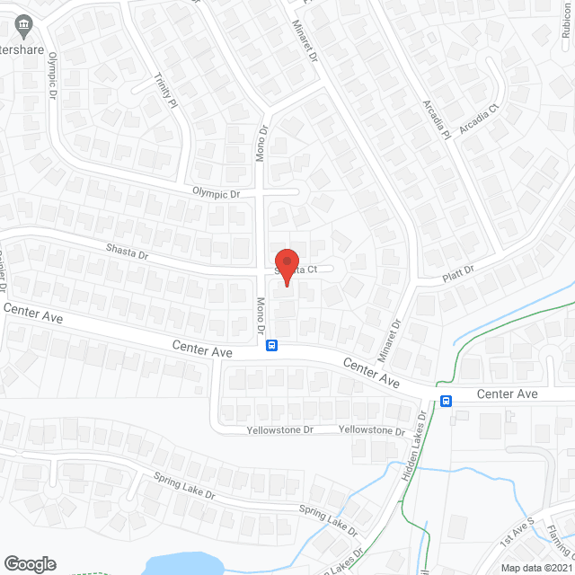 Map of the neighborhood around Dmp Mono Drive Care Home
