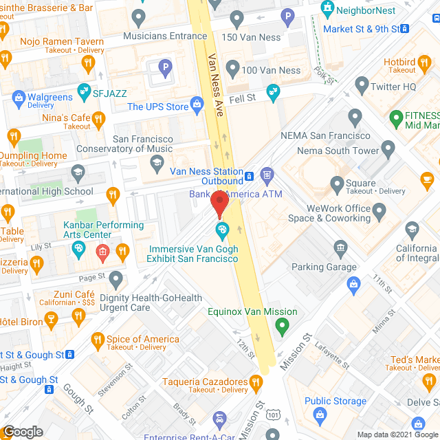 Map of the neighborhood around Francis Residential Care Home