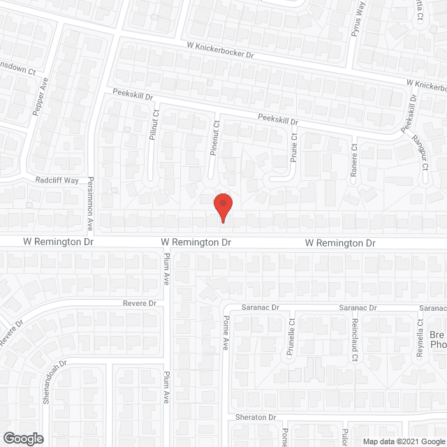 Map of the neighborhood around Remington Place