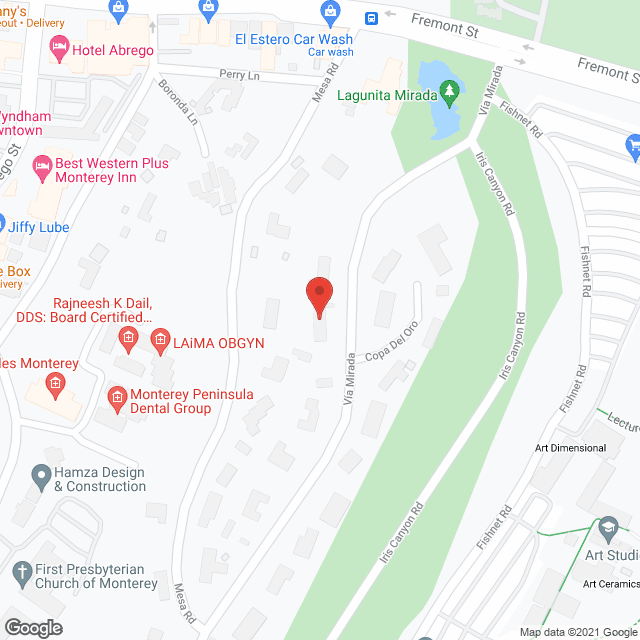 Map of the neighborhood around Victorian Residential Care Hms