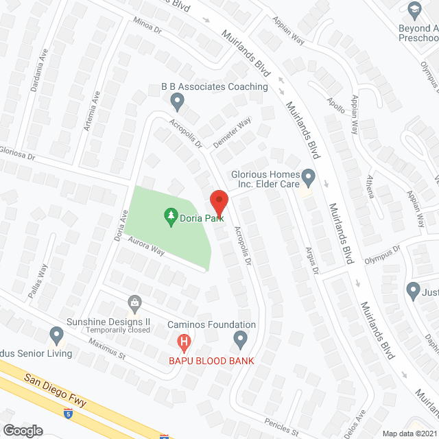 Map of the neighborhood around Tender Leisure Care-Elderly II