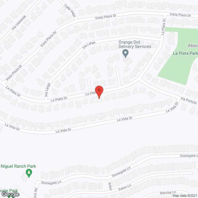 Map of the neighborhood around Niguel Hills Villa III