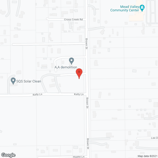 Map of the neighborhood around Edwards Guest Home