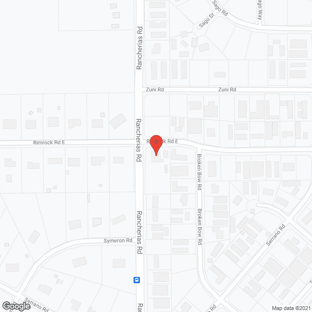 Map of the neighborhood around Rimrock RCH