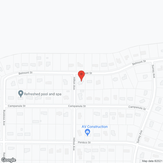 Map of the neighborhood around Todds Residential Care