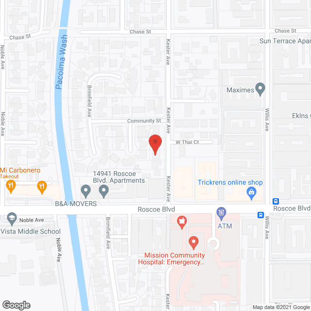 Four Aces Guest House in google map