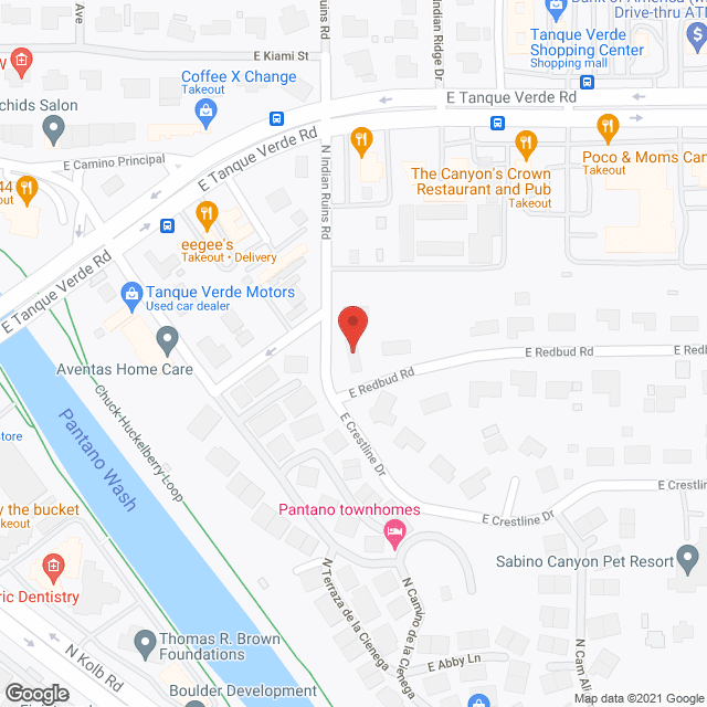 Map of the neighborhood around Rainbow Adult Care Home