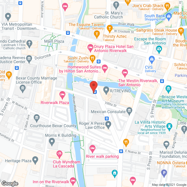 Map of the neighborhood around Granada Homes Inc