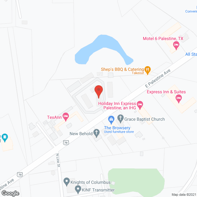 Map of the neighborhood around Dogwood Garden Apartments