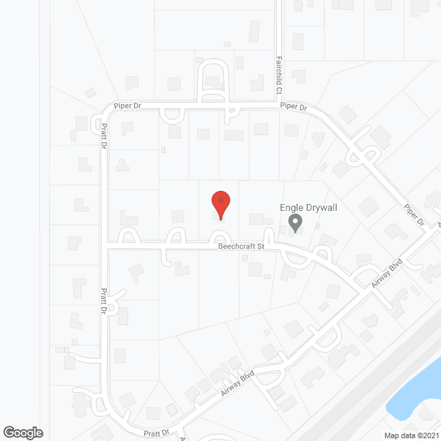 Map of the neighborhood around Beechcraft Inc
