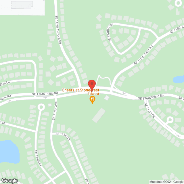 Map of the neighborhood around Stonecrest Residential Comm