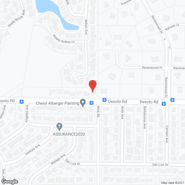 Map of the neighborhood around Golden Years Guest Home