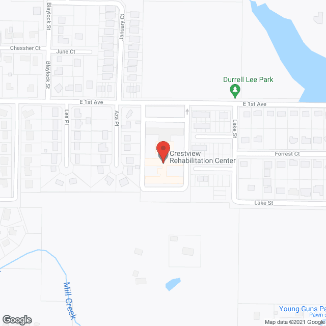 Crestview Nursing & Cnvlscnt in google map