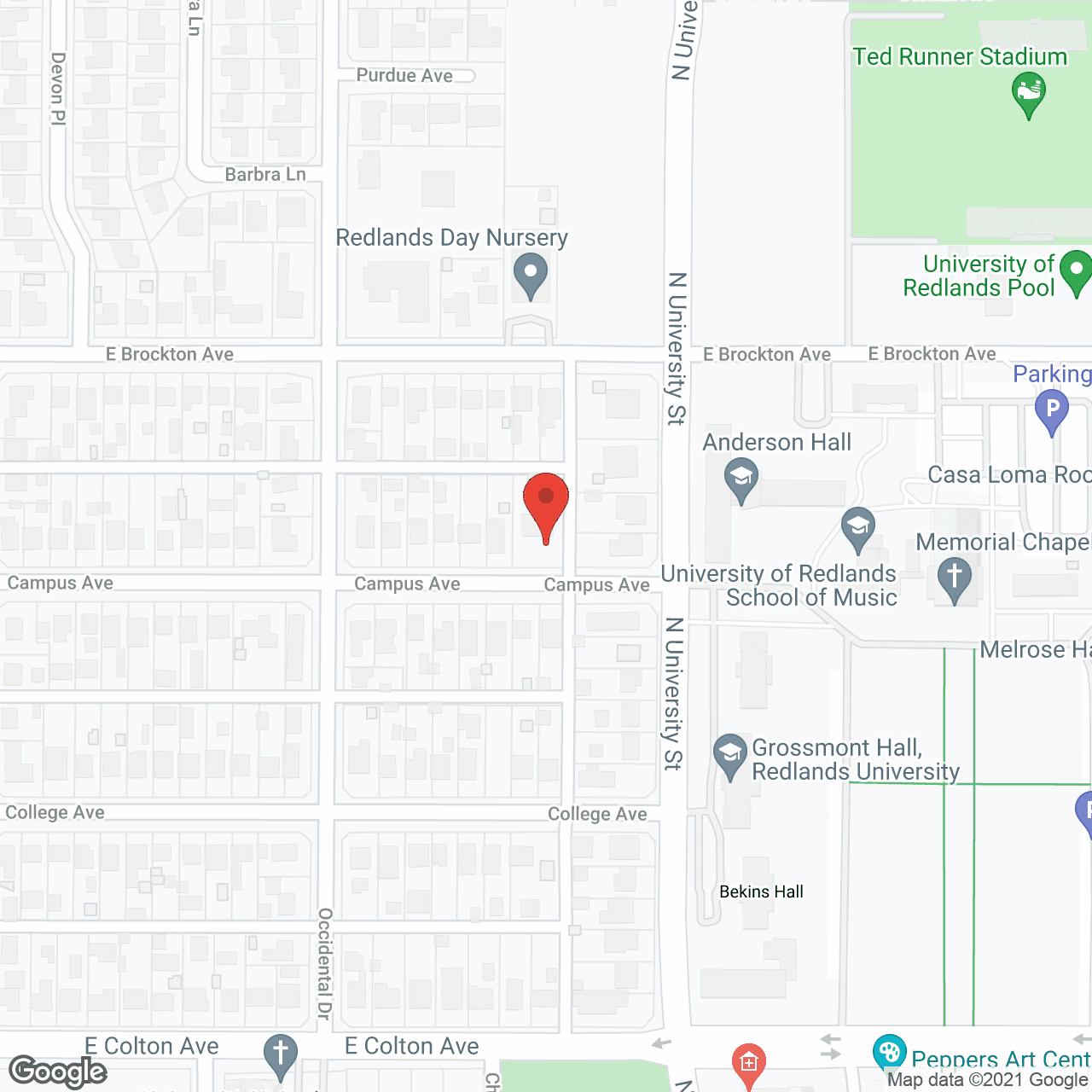 Map of the neighborhood around Aspen Grove Home Care