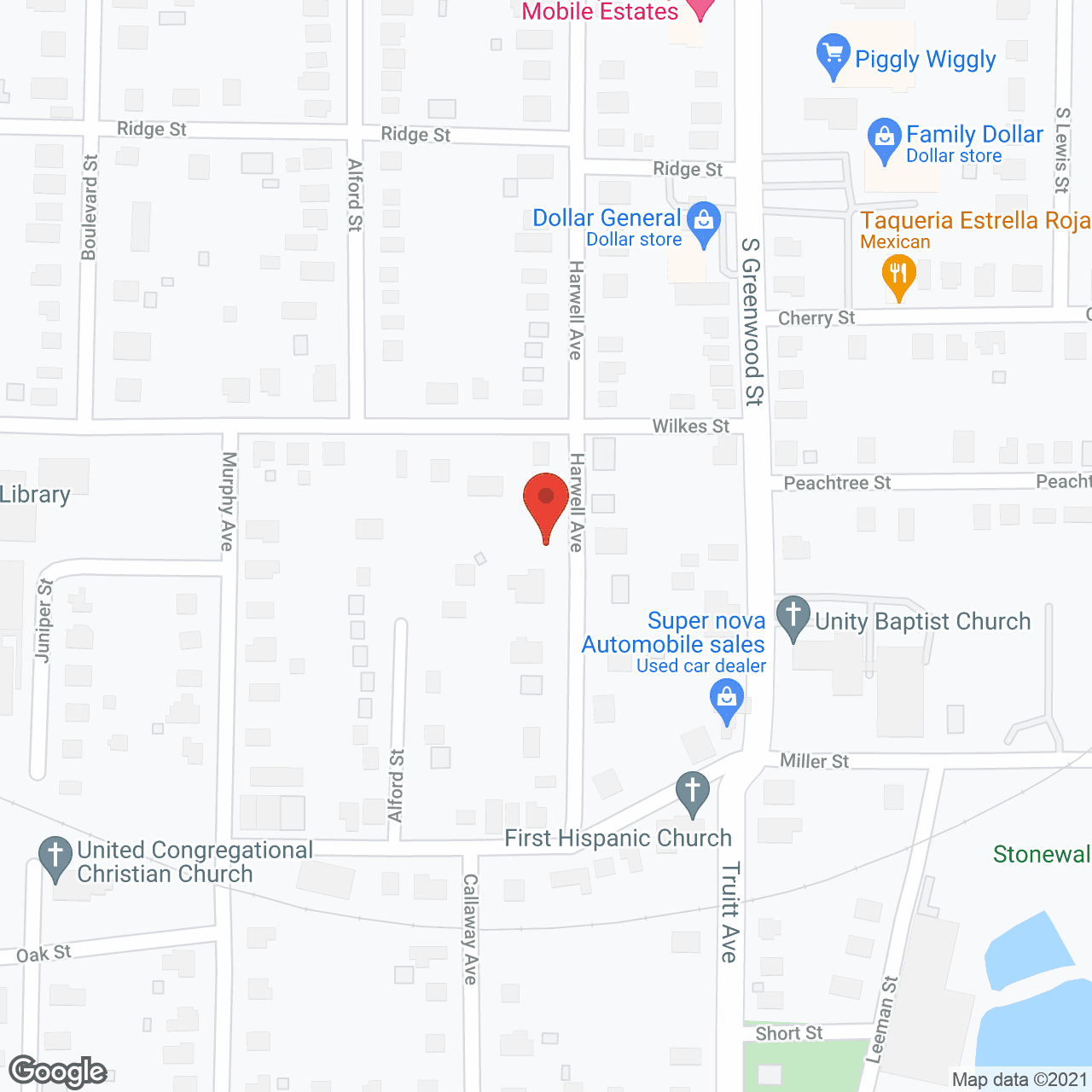 LaGrange Heritage Senior Living in google map