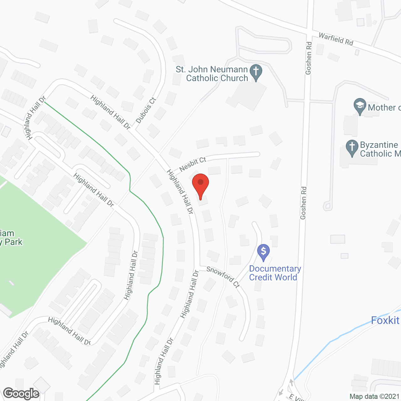 Map of the neighborhood around Quality Comfort Care Home