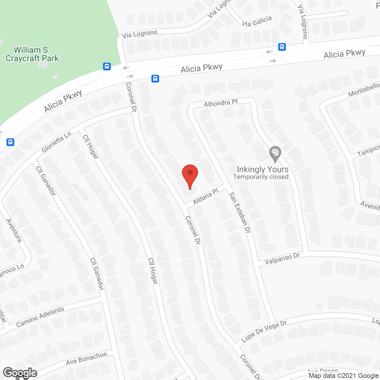 Map of the neighborhood around JJ Assistance Home Care