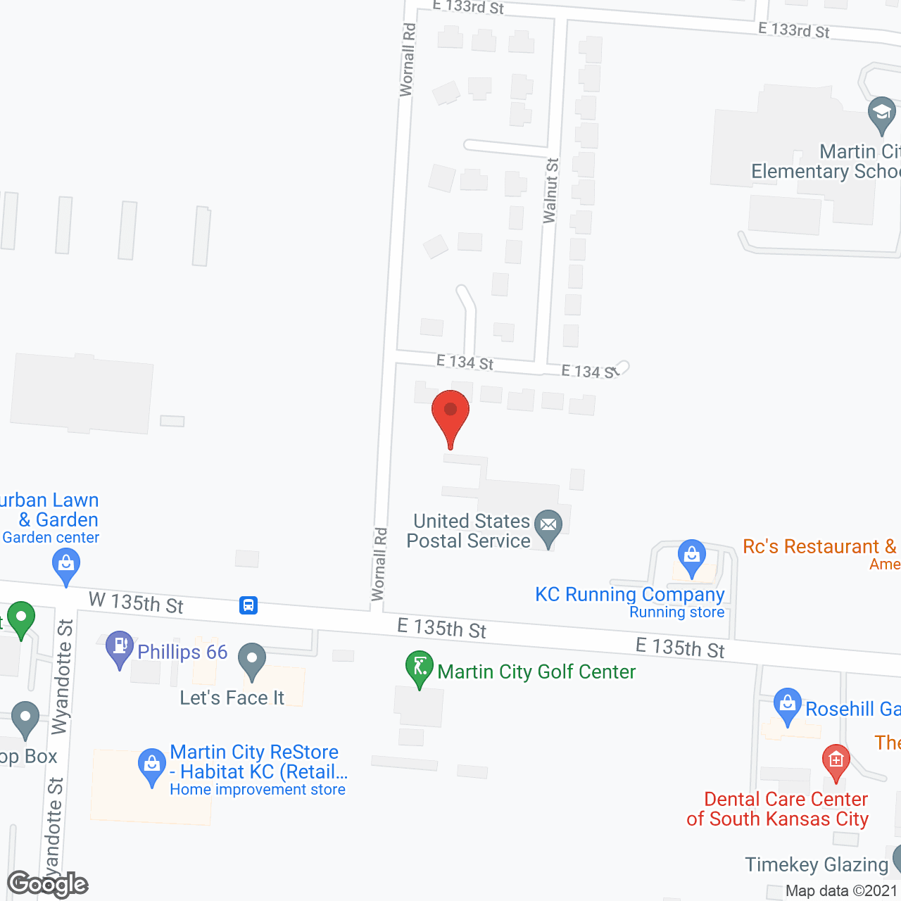 The Madison Senior Living in google map