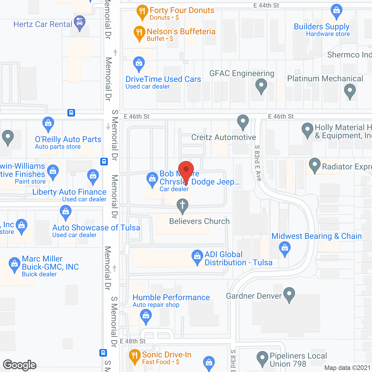 Map of the neighborhood around Bethesda Residential Care Home Inc