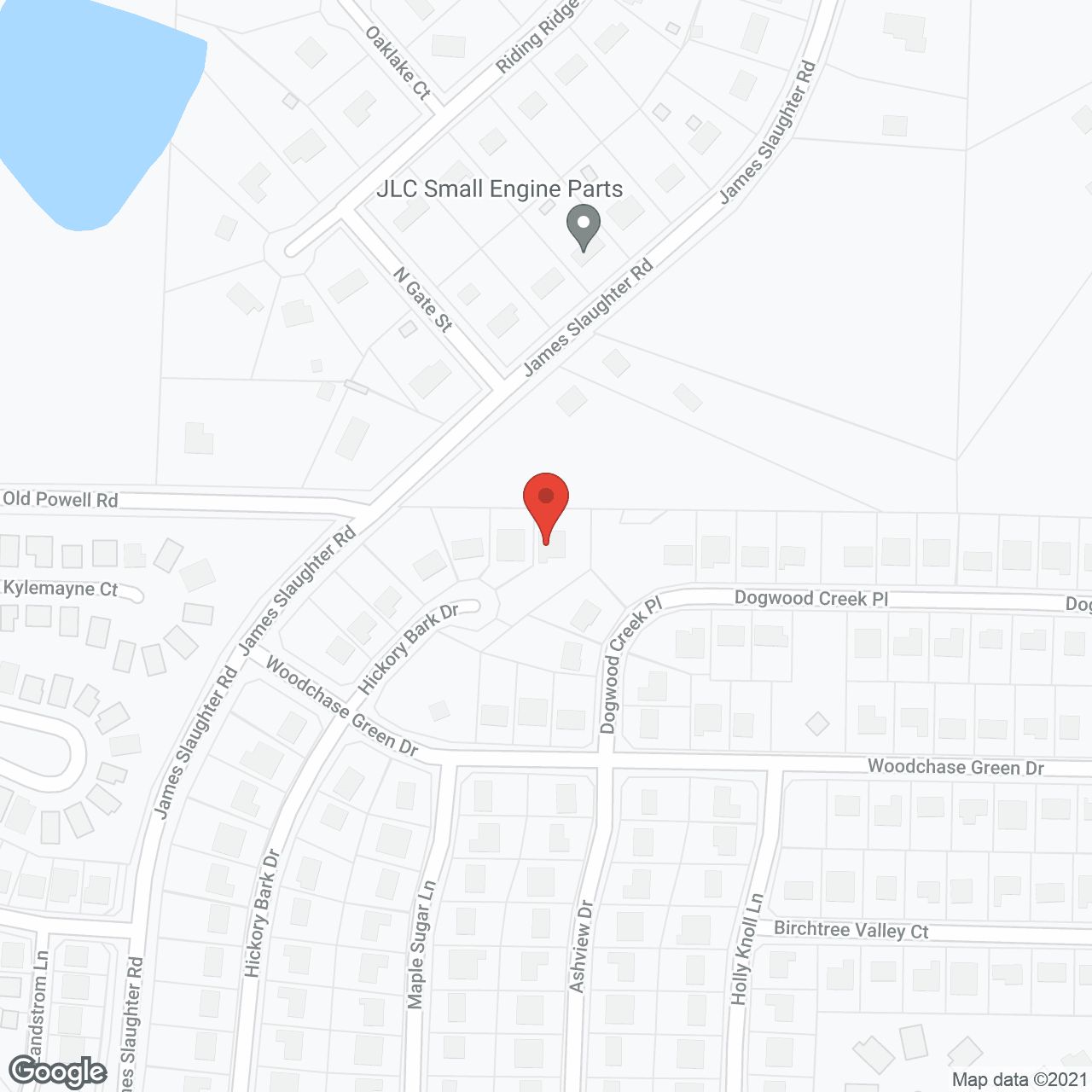Map of the neighborhood around ParentCare Assisted Living RAL