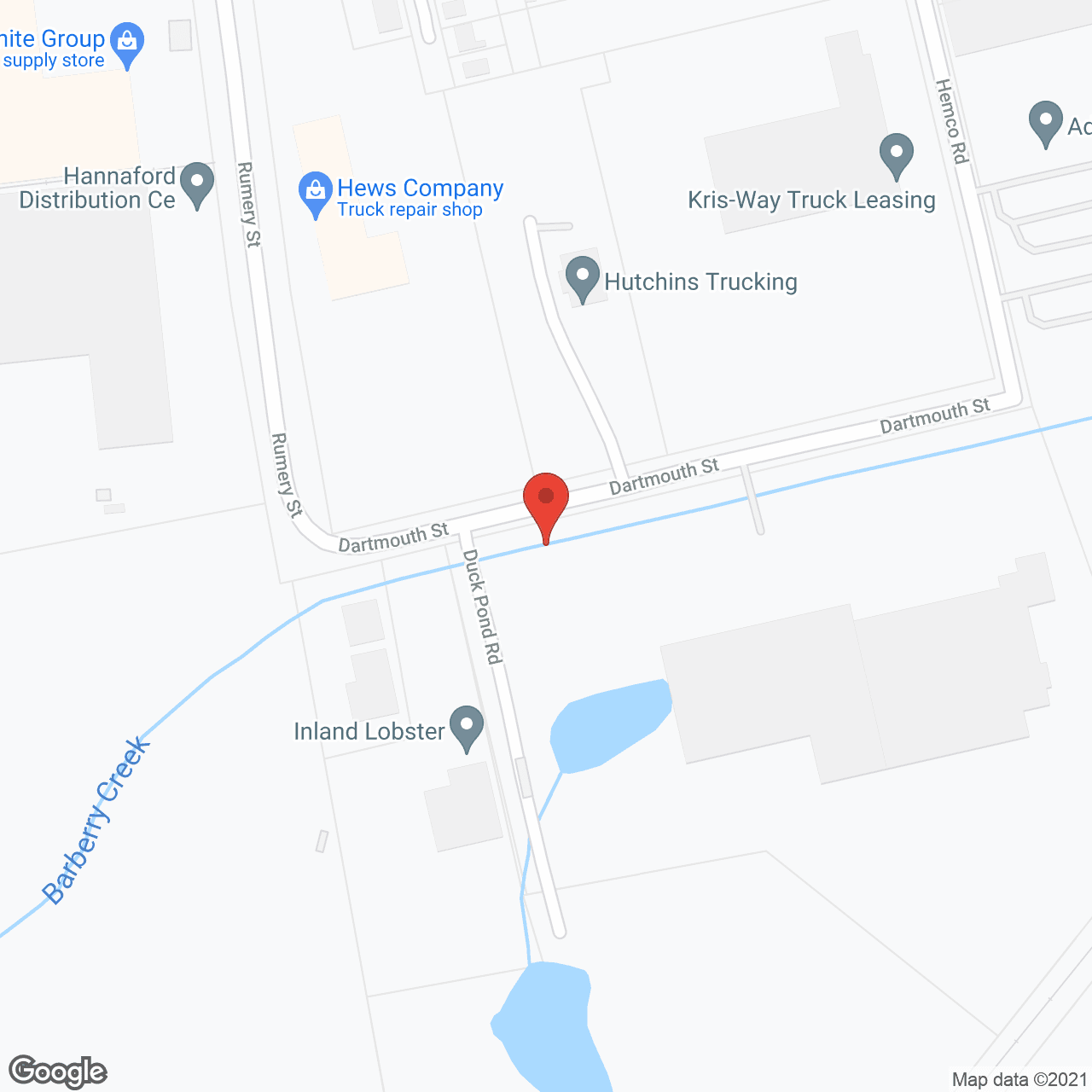 Map of the neighborhood around The Grande at South Portland