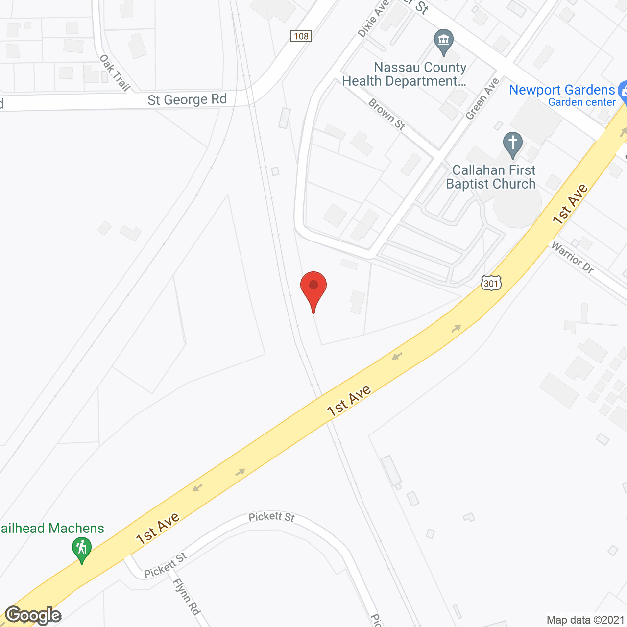 Map of the neighborhood around Country Villa ALF
