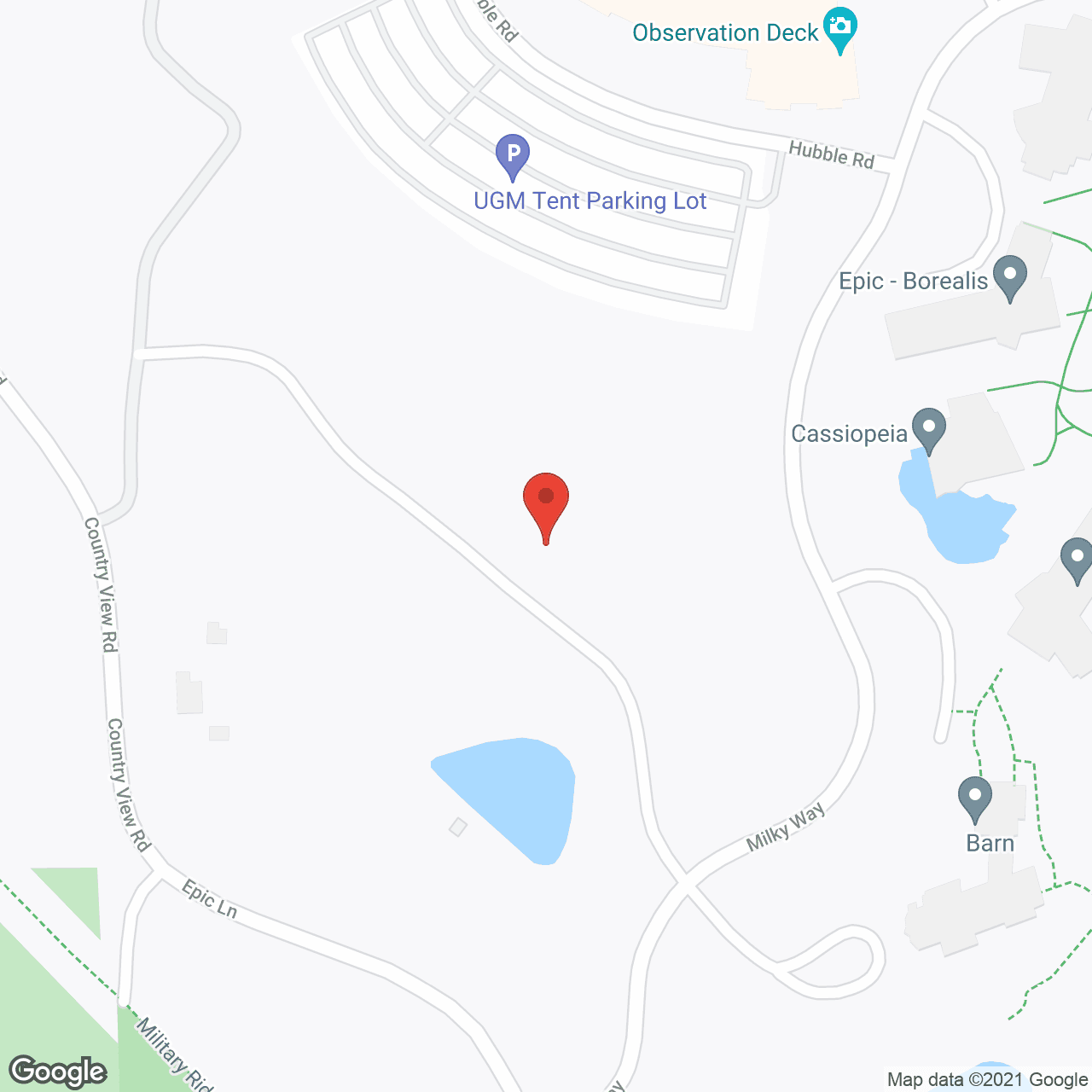 Map of the neighborhood around The Legacy at Noel Manor
