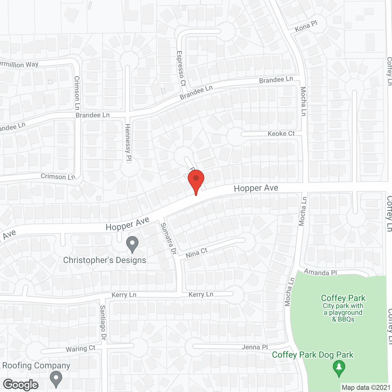 Map of the neighborhood around Pacifica Senior Living Santa Rosa