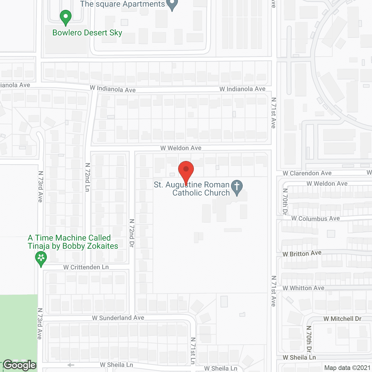 Map of the neighborhood around Mom and Dad Solutions, LLC