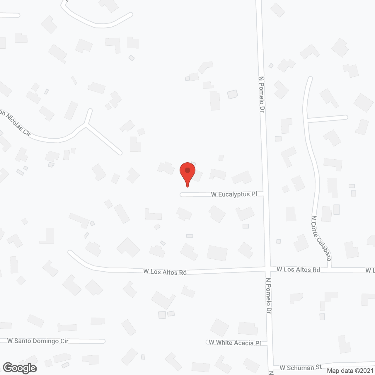 Map of the neighborhood around Emerine Hills Assisted Living