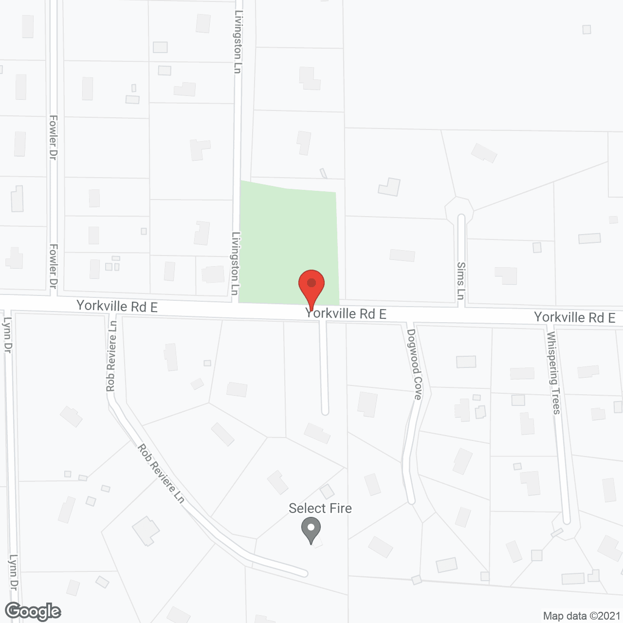 Map of the neighborhood around Garden Hill Assisted Living, LLC