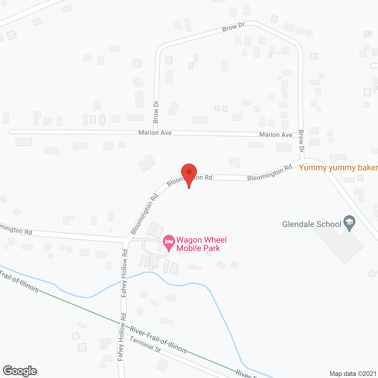 Map of the neighborhood around Villas of Holly Brook and Reflections