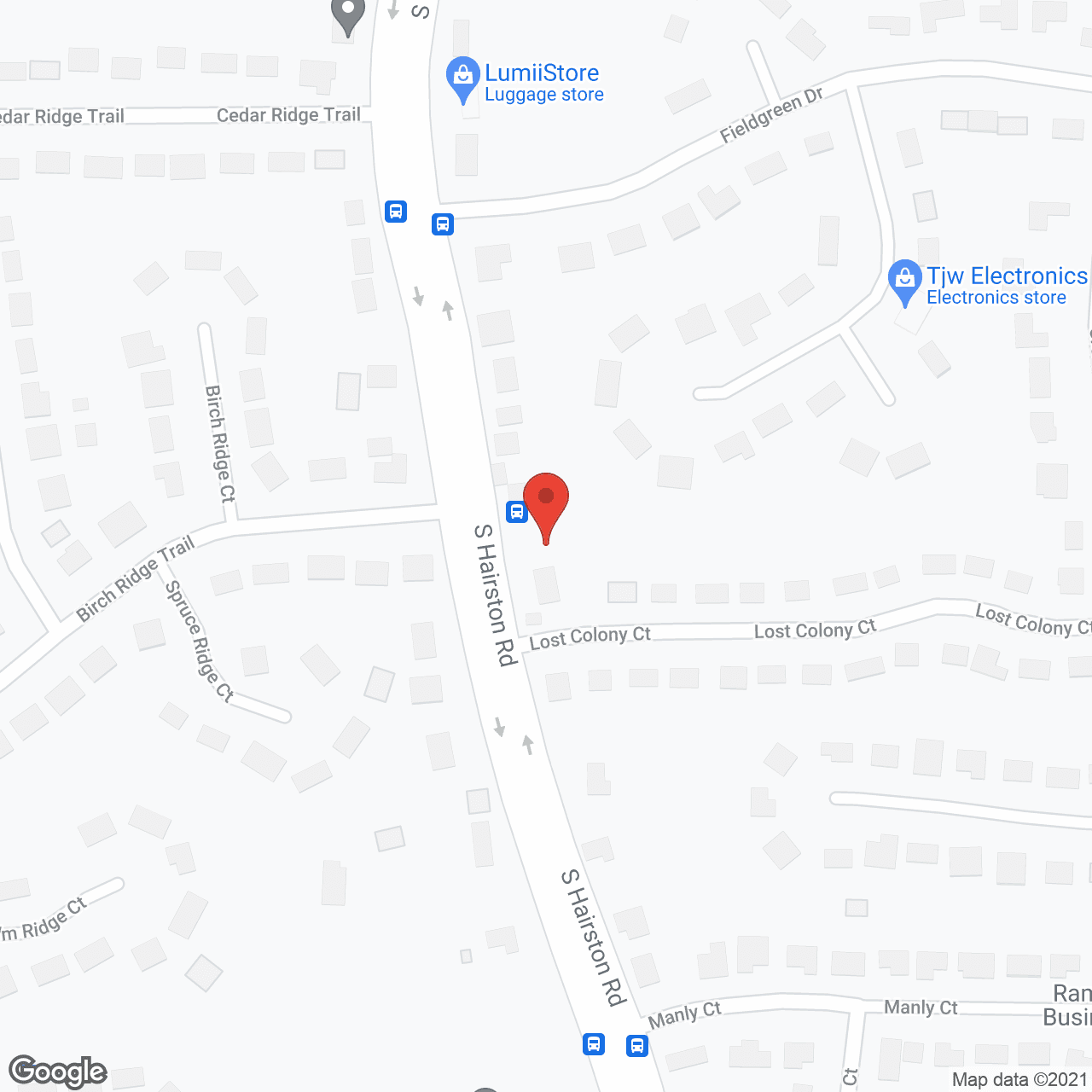 Map of the neighborhood around Weini's Personal Care Home