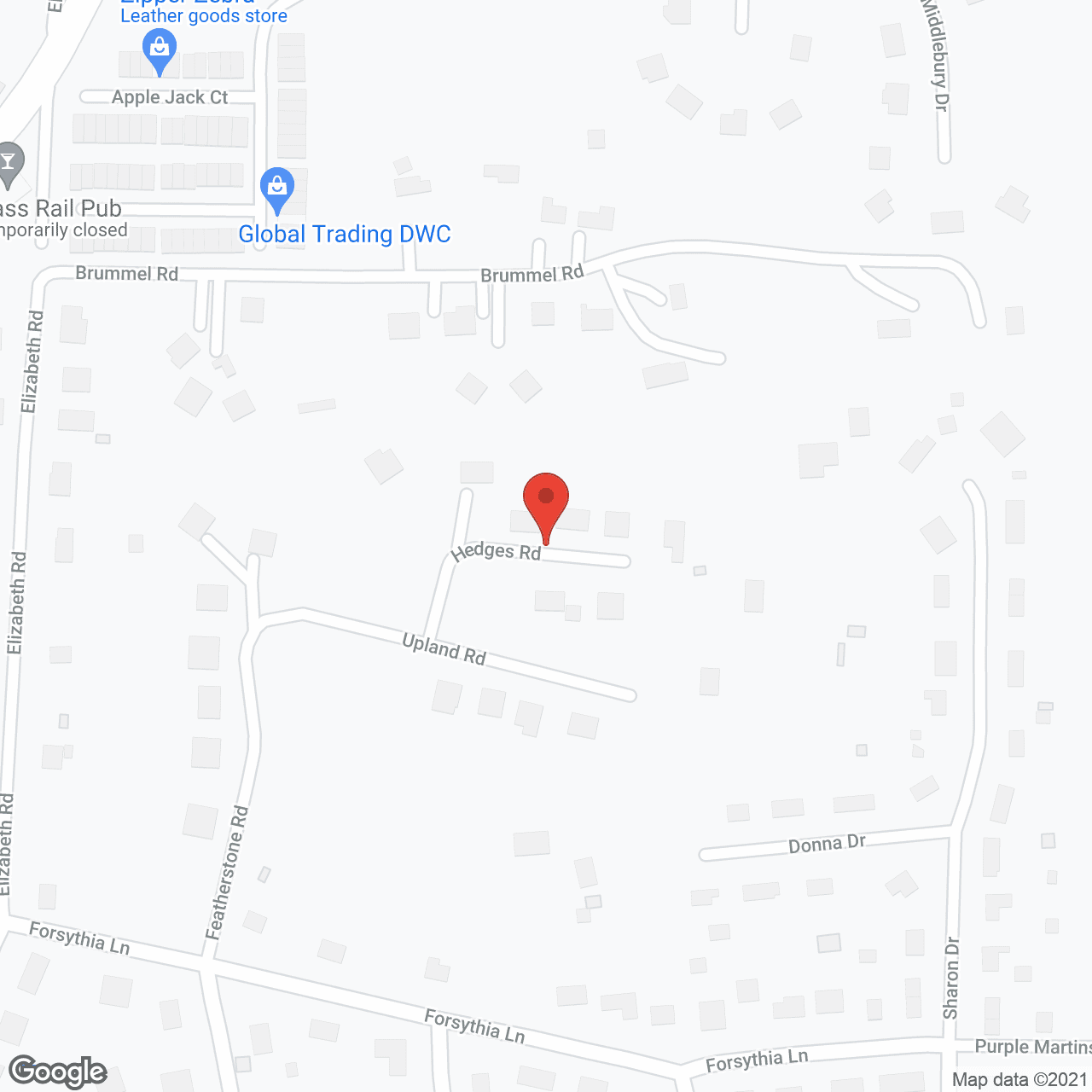 Map of the neighborhood around Martin's Love and Care ALH, LLC