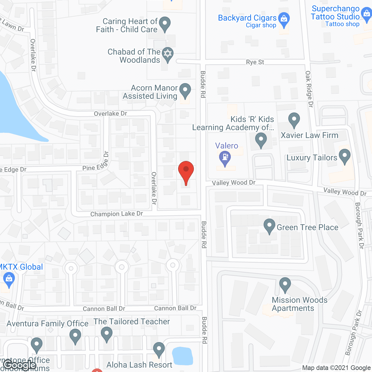 Map of the neighborhood around Unlimited Care Cottage 2