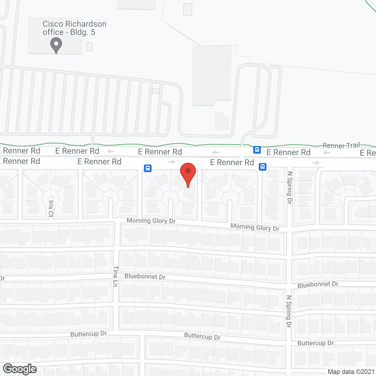 Map of the neighborhood around Silver Leaf Assisted Living at Blue Bell