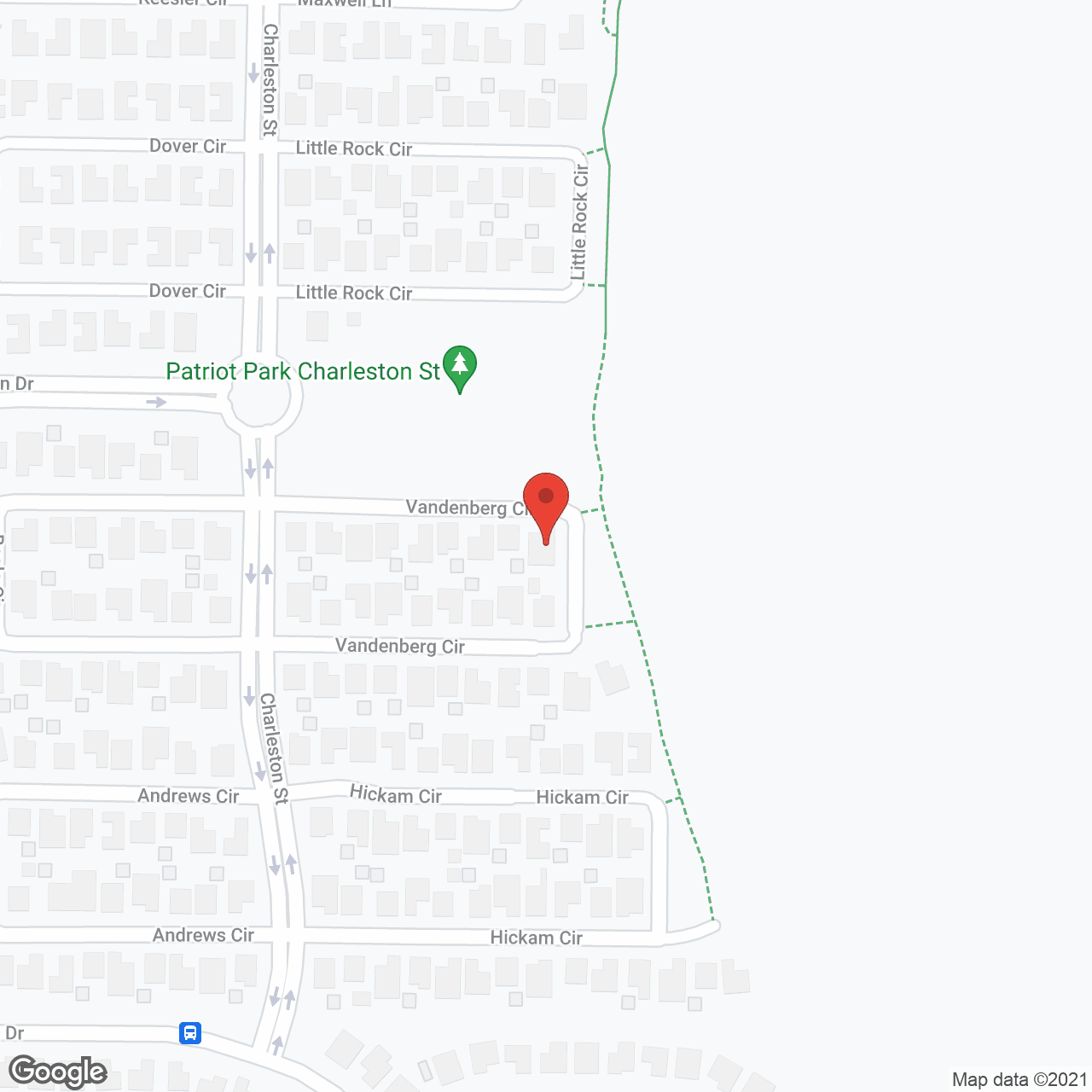 Map of the neighborhood around Safe and Loving Senior Care, LLC