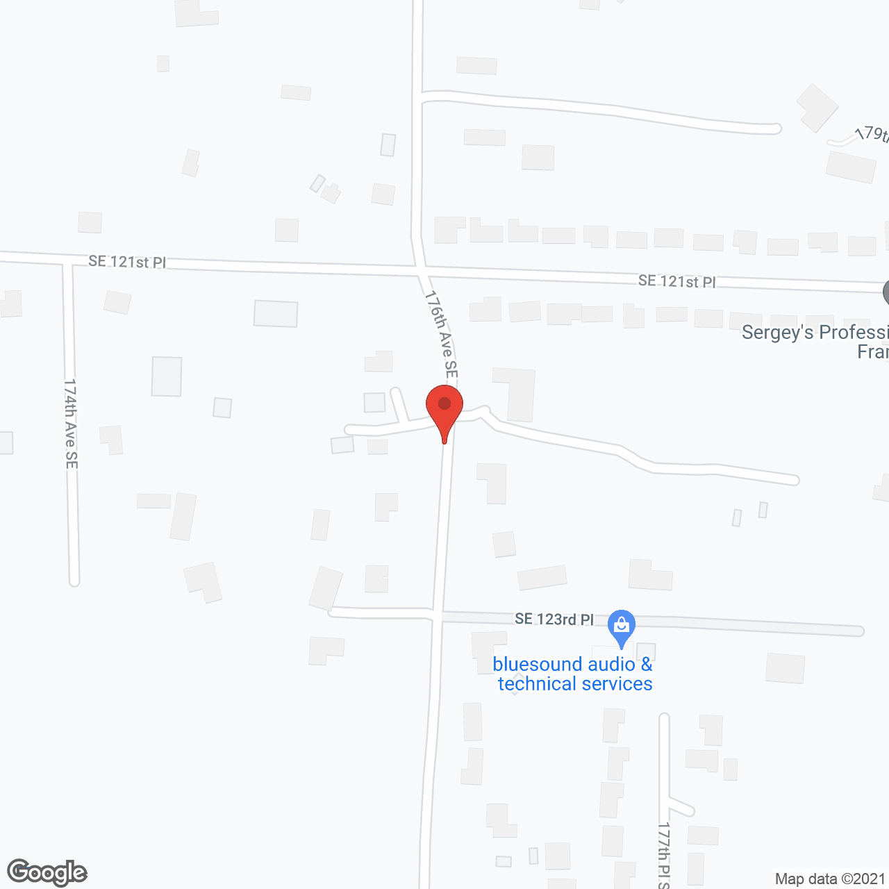 Map of the neighborhood around May Valley Golden Age AFH