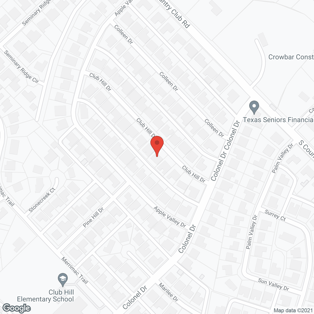 Map of the neighborhood around Bethel Senior Care