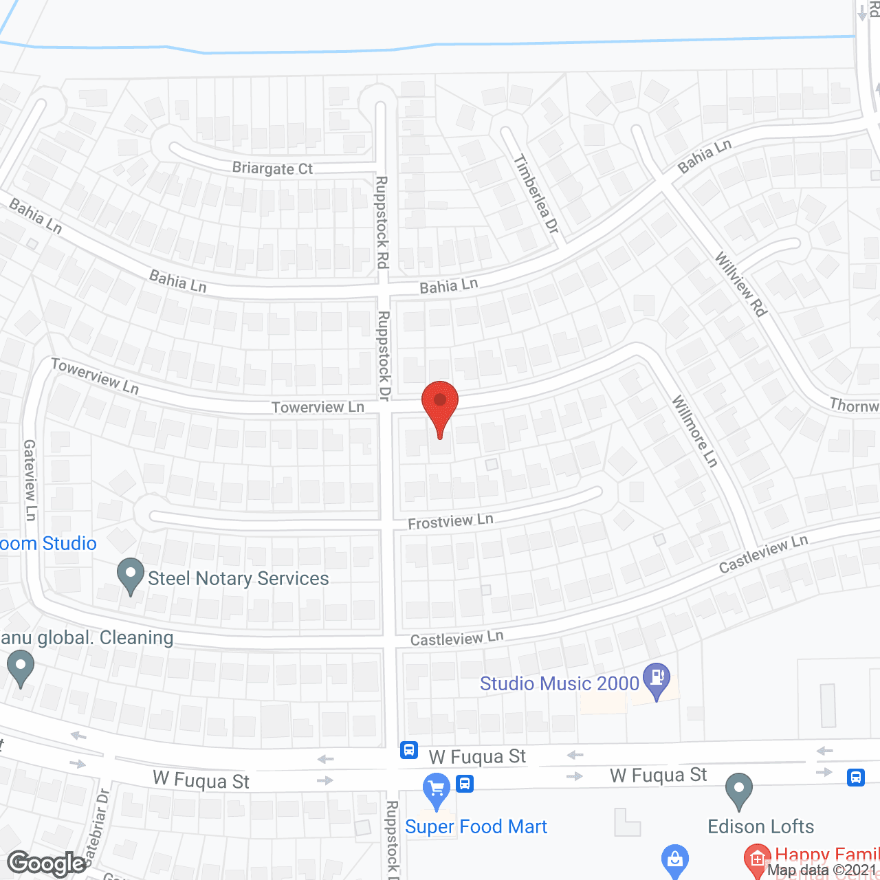 Map of the neighborhood around Bethel Home Care