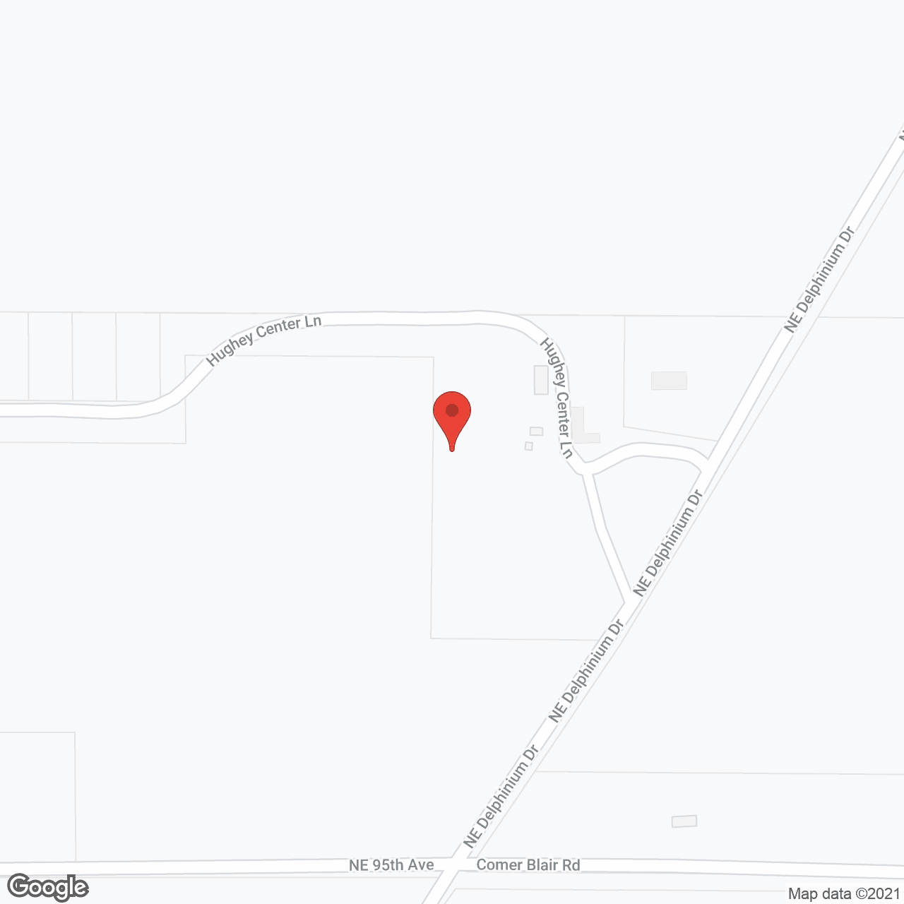 Map of the neighborhood around Southern Living for Seniors
