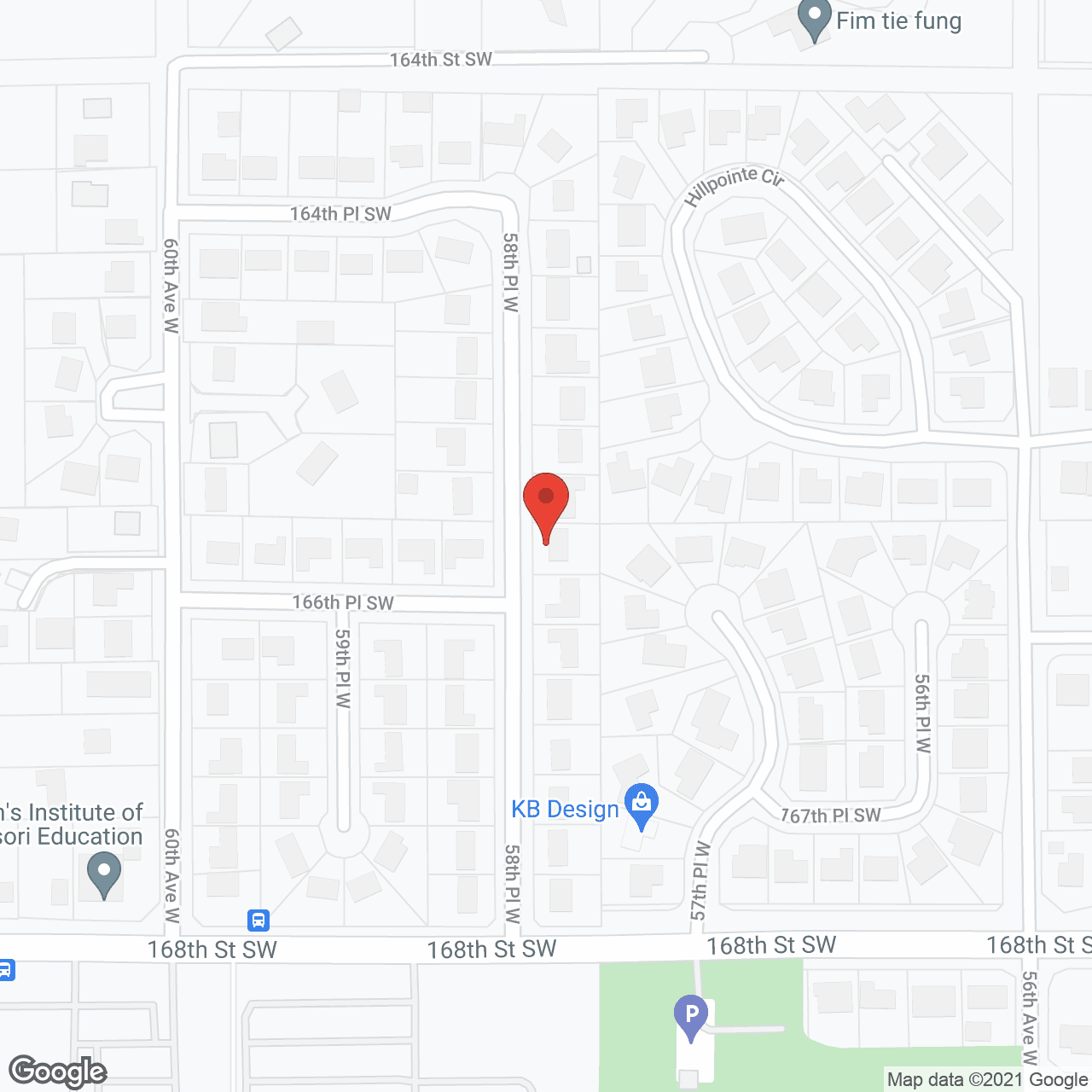 Map of the neighborhood around Sunny Loving Adult Home