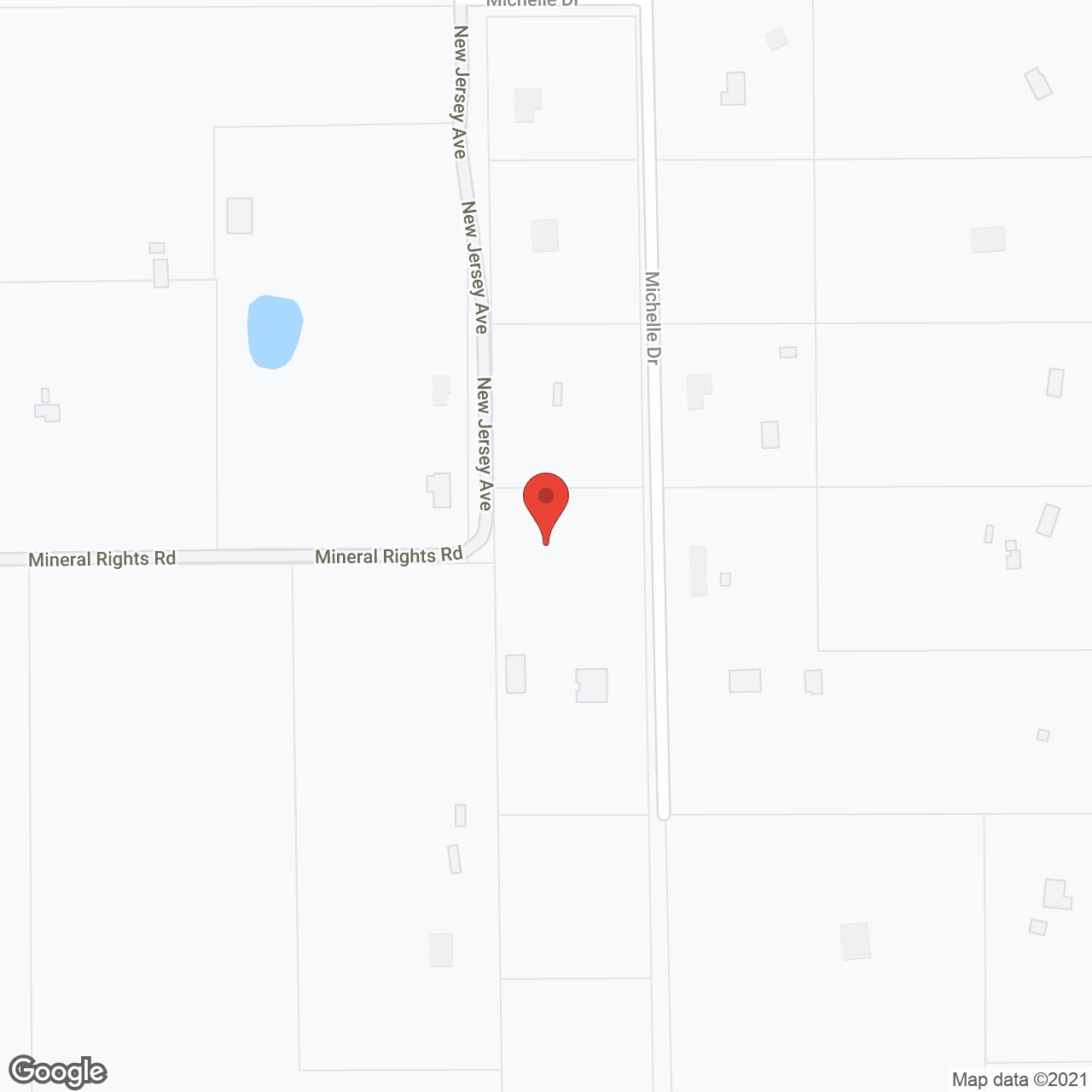 Map of the neighborhood around Freedom Oaks Assisted Living