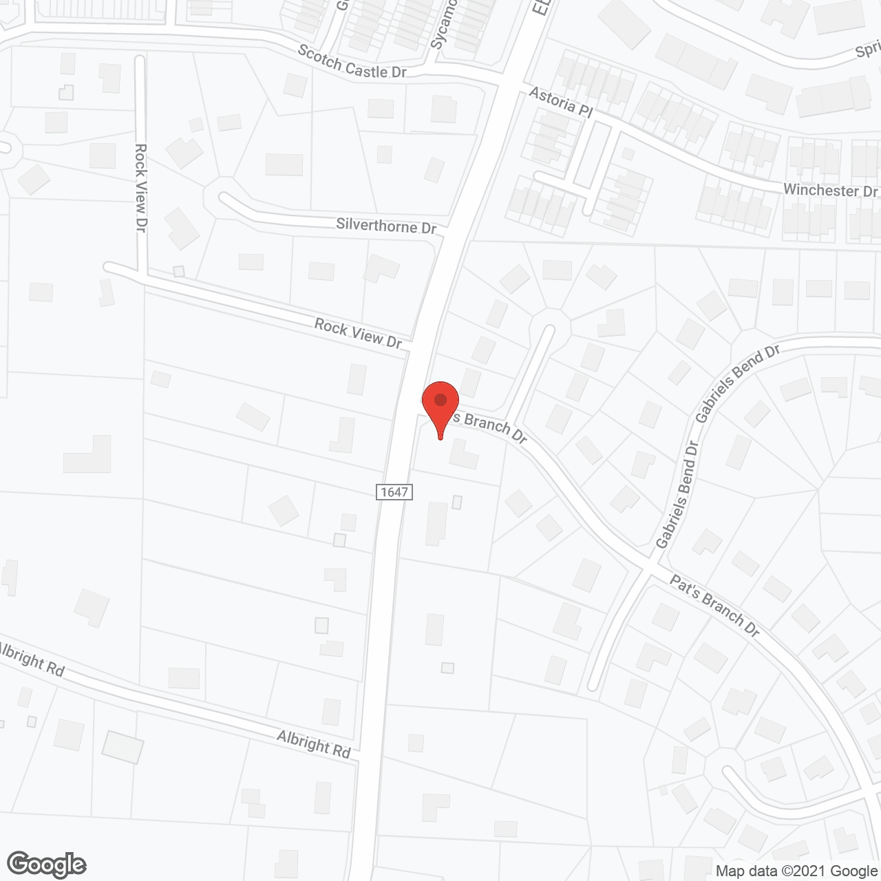 Map of the neighborhood around The Cambridge at Brier Creek
