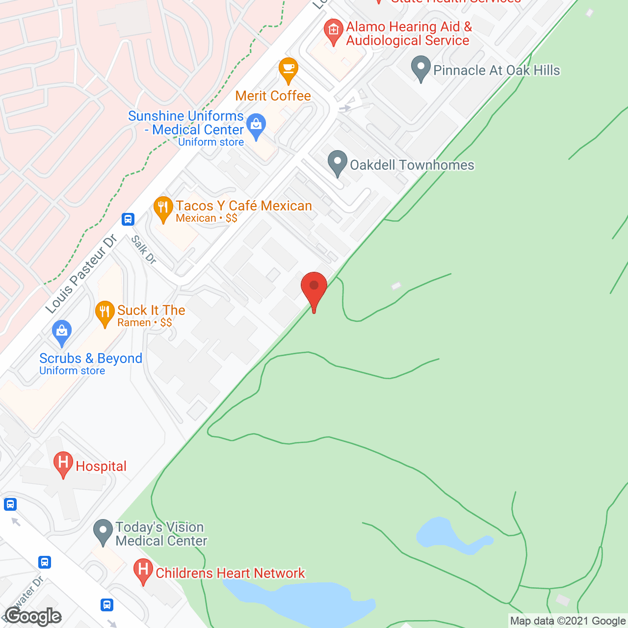 Map of the neighborhood around Golden Age Home Care