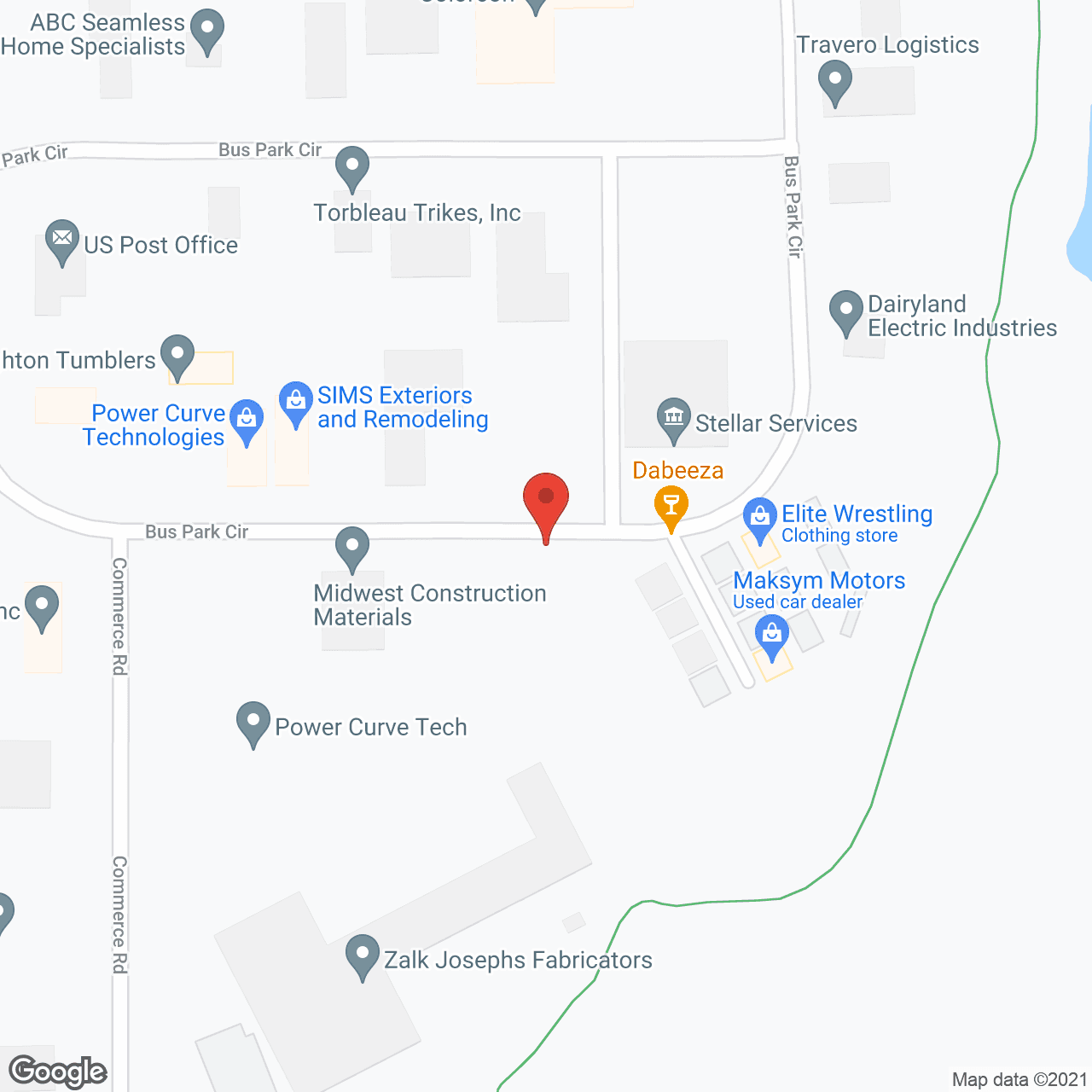 Map of the neighborhood around Kettle Park Senior Living