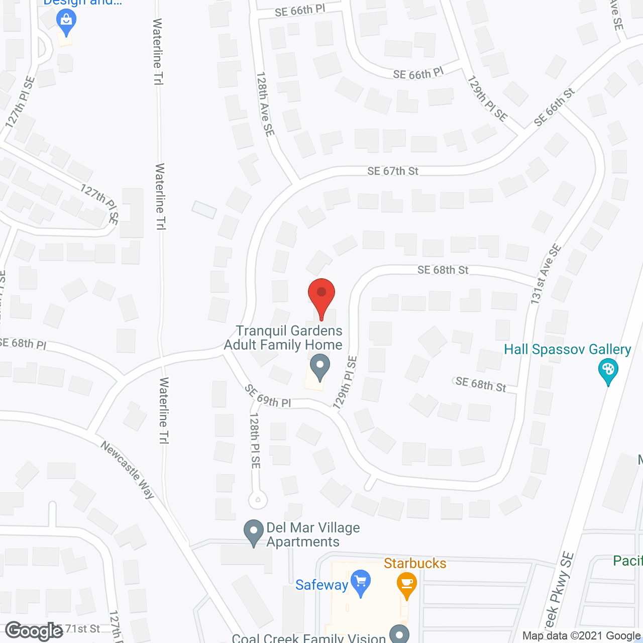 Map of the neighborhood around Horizon Heights Lifestyle