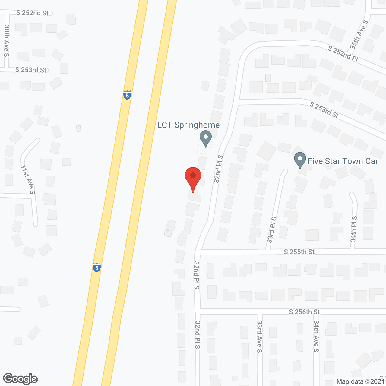 Map of the neighborhood around House of Epiphany