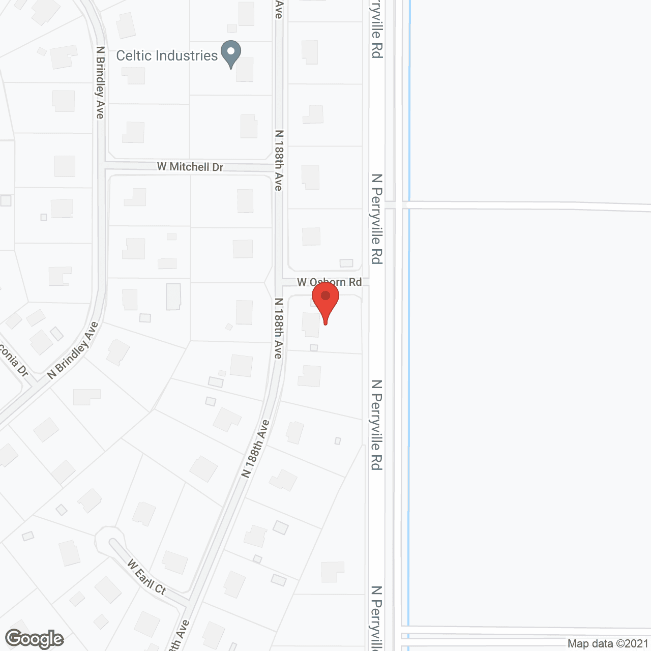 Map of the neighborhood around Litchfield Countryside Home Care